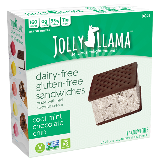 Jolly Llama | Jolly Lllama Sorbet and Coconut Cream Pops
